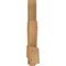 Ekena Millwork Kennewick Rough Sawn Timber Gable Bracket, Western Red Cedar, 96"W x 28"H x 4"D x 6"F, 7/12 Pitch GBW096X28X0406KEN00RWR - alternate 3